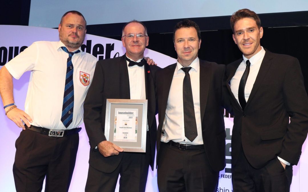 Keylite Polar White PVC Highly Commended at the Housebuilder Awards 2017