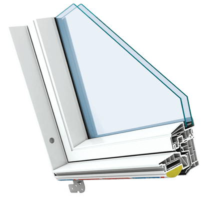 Our brilliant white PVC profile Our brilliant white PVC profile