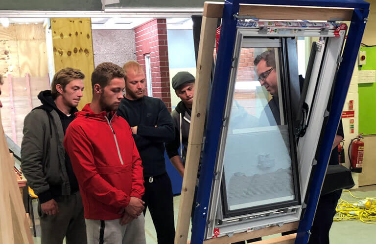 Keylite Roof Windows Engages with Wales National Roofing Training Group