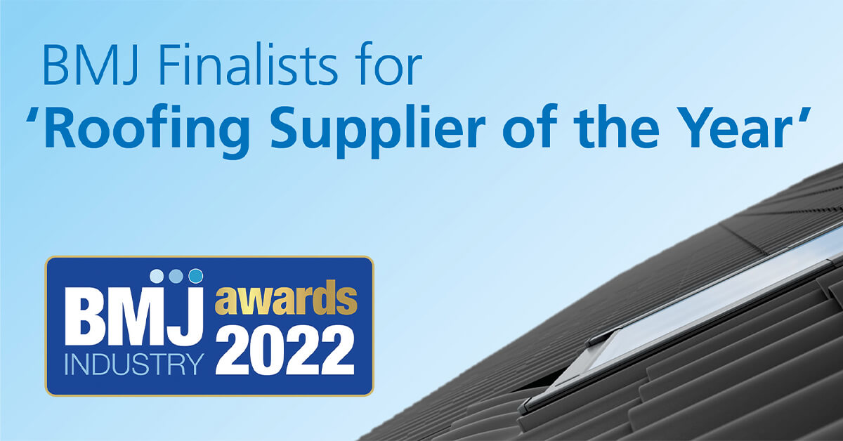 BMJ Finalists for ‘Roofing Supplier of the Year’